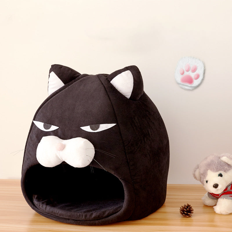 Cat House Bed Cat Litter Mat Sleeping Nest Pet Bed — product detail