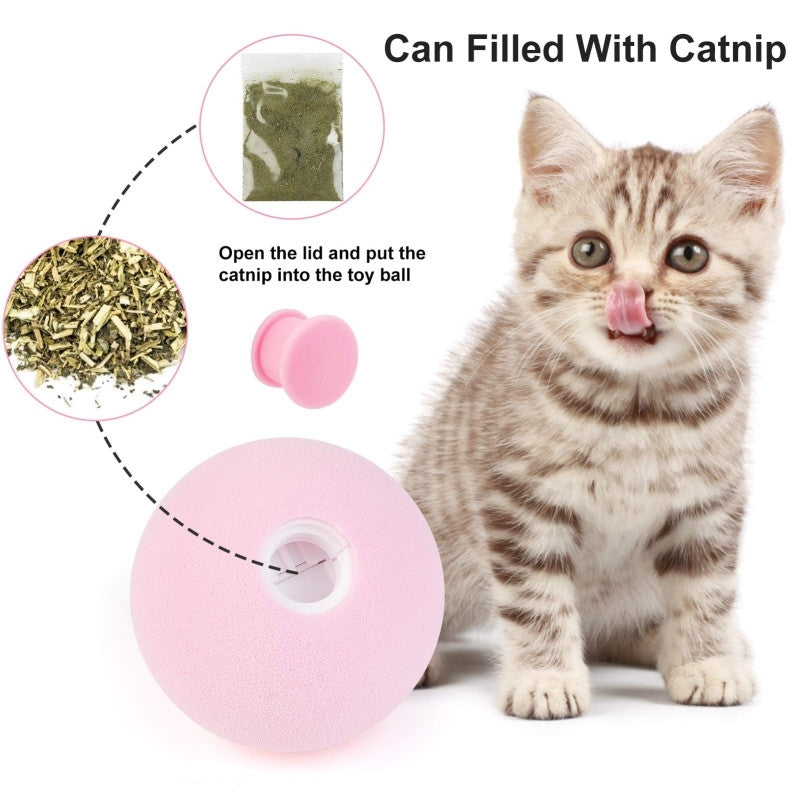 Smart Cat Toys Interactive Ball Catnip Cats Toy Playing Ball — product detail