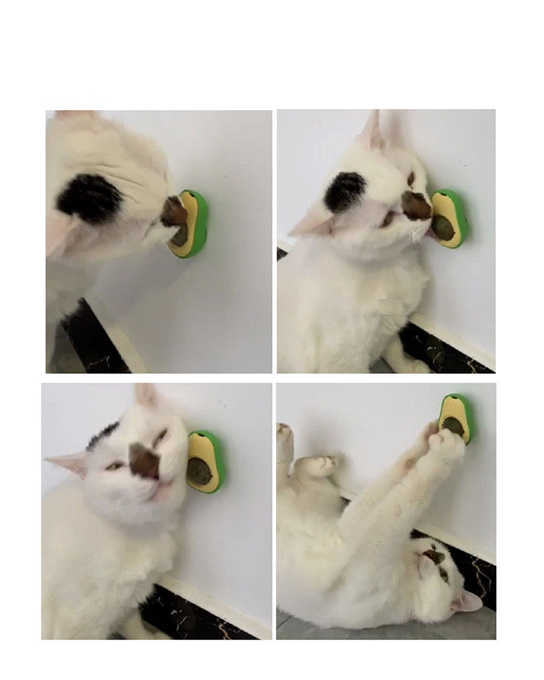 Avocado Cat Mint Multifunctional Catnip Toy 360 Rotating Self-healing Artifact Pet Supplies — product detail