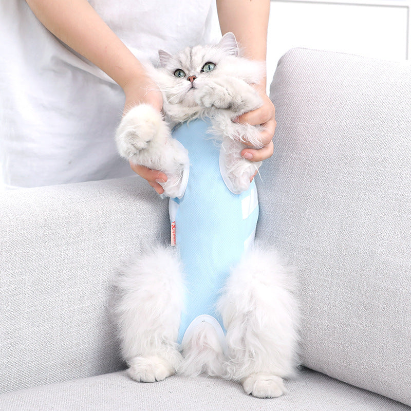 Cat Clothes Summer Clothes Thin Pet Care Suit — product detail