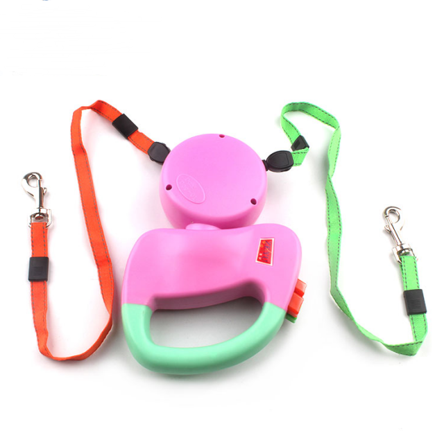 Retractable Dual Dog Leash — product detail