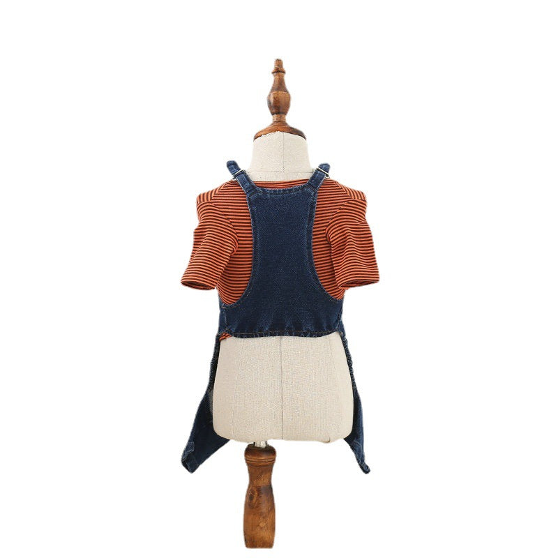 Denim Dog Overalls — product detail