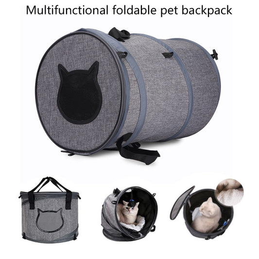 Foldable Round Pet Carrier