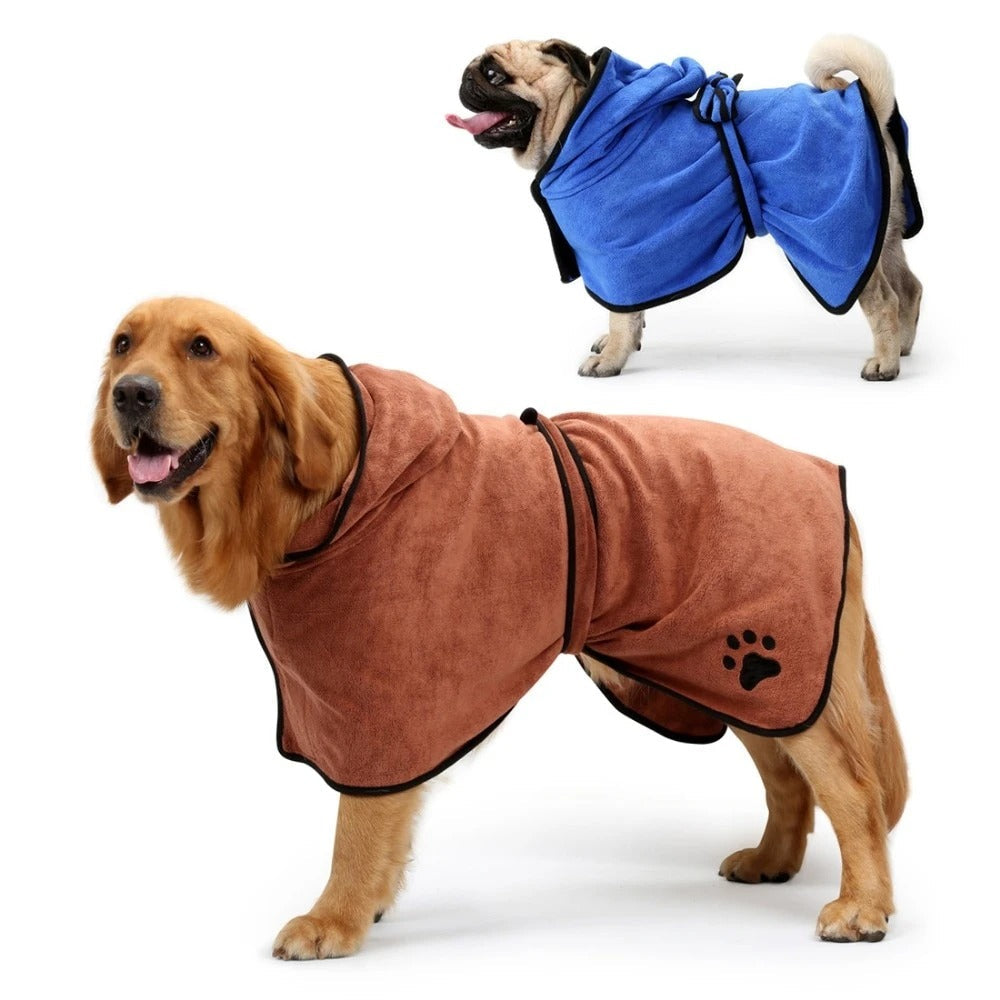 Quick-dry pet towel included in the Rainy-Day Dog Walk Kit