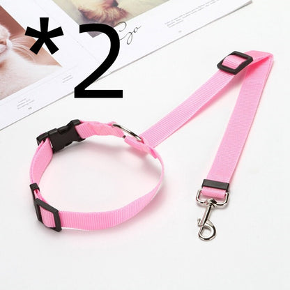 Explosive Pet Car Rear Seat Ring Safety Rope