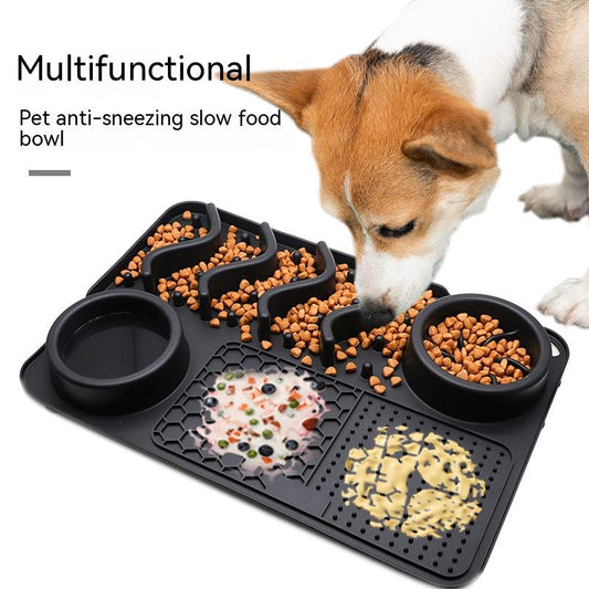 Silicone Slow-Feeder & Lick Mat