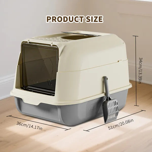 Grey Convertible Cat Litter Box – supplier product photo