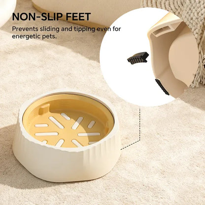 Blue Convertible Slow-Feeder Bowl – supplier product photo