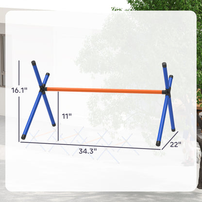 Four-Piece Dog Agility Jump Set — product detail