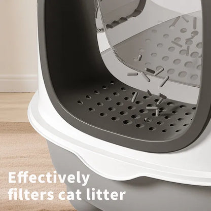 Grey Everyday Cat Litter Box – supplier product photo