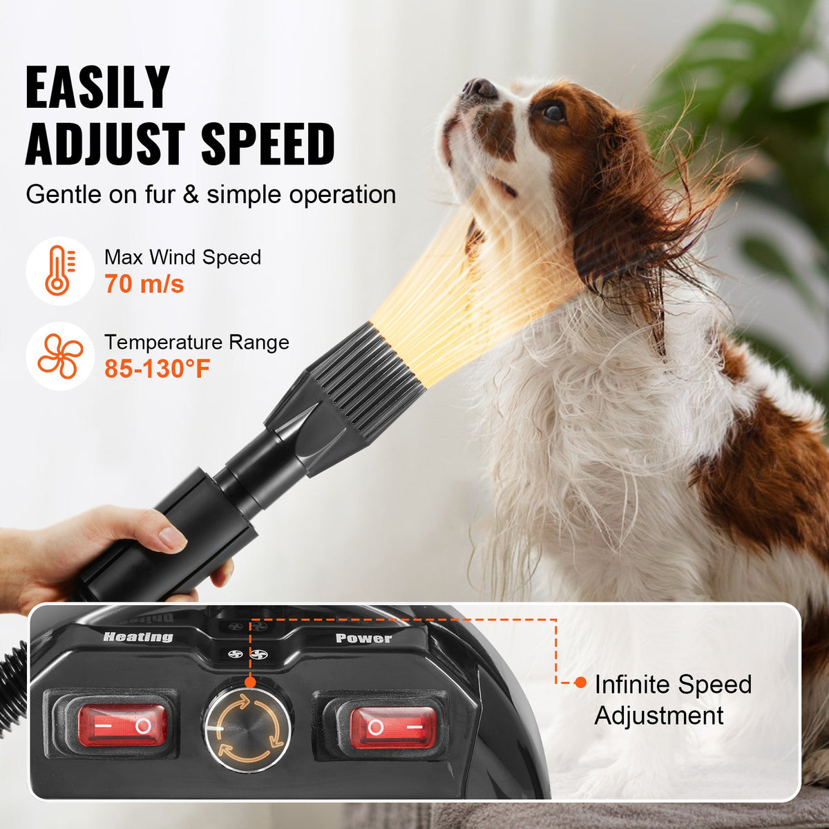 Adjustable Pet Grooming Dryer – supplier product photo