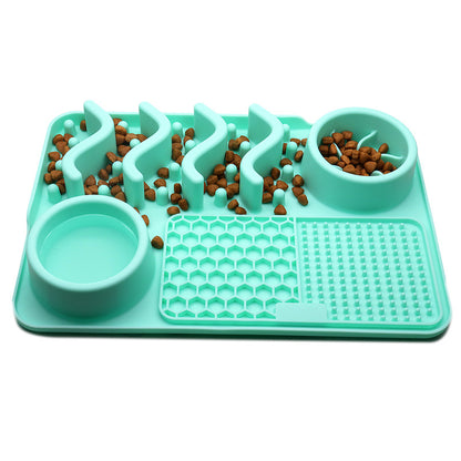 Dog Silicone Licking Pad Pet Licking Mat Silicone Smelling Mat Multifunctional Food Bowl Pets Supplies — product detail