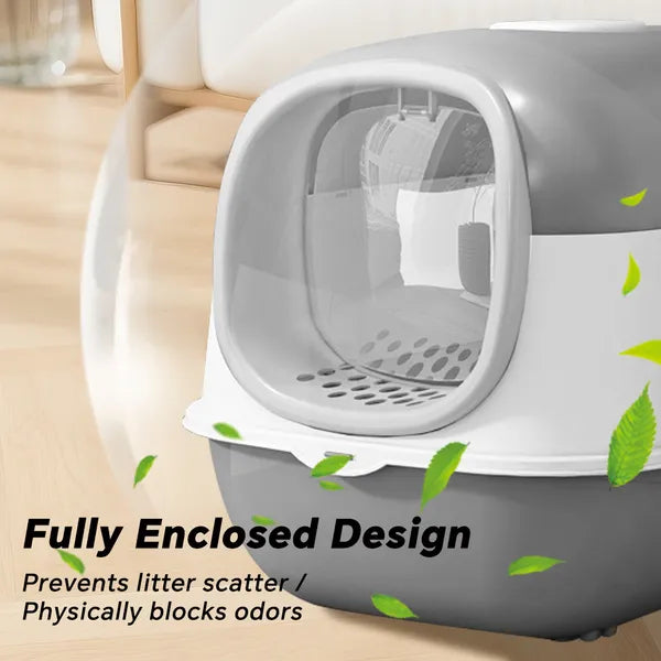 Cat Litter Box with Lid — product detail