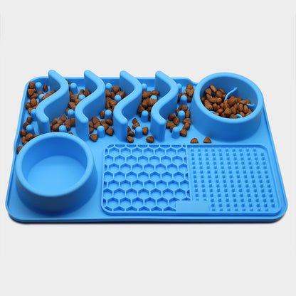 Dog Silicone Licking Pad Pet Licking Mat Silicone Smelling Mat Multifunctional Food Bowl Pets Supplies — product detail