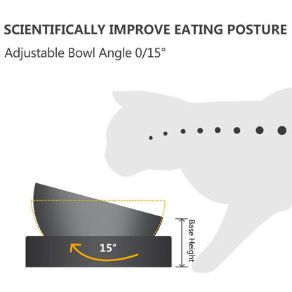 Pet Stainless Steel Bowl Pet Double Night — product detail
