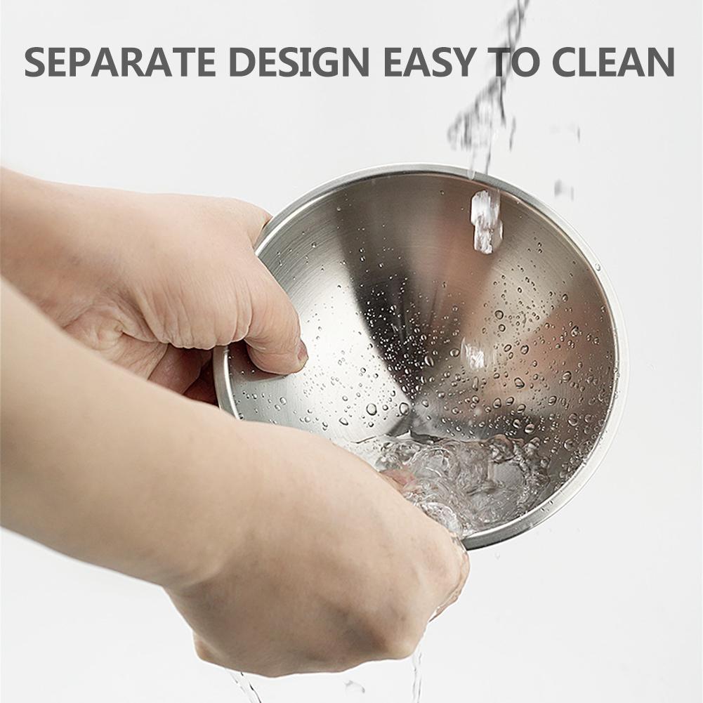 Pet Stainless Steel Bowl Pet Double Night — product detail
