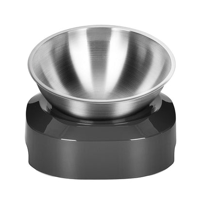 Pet Stainless Steel Bowl Pet Double Night — product detail