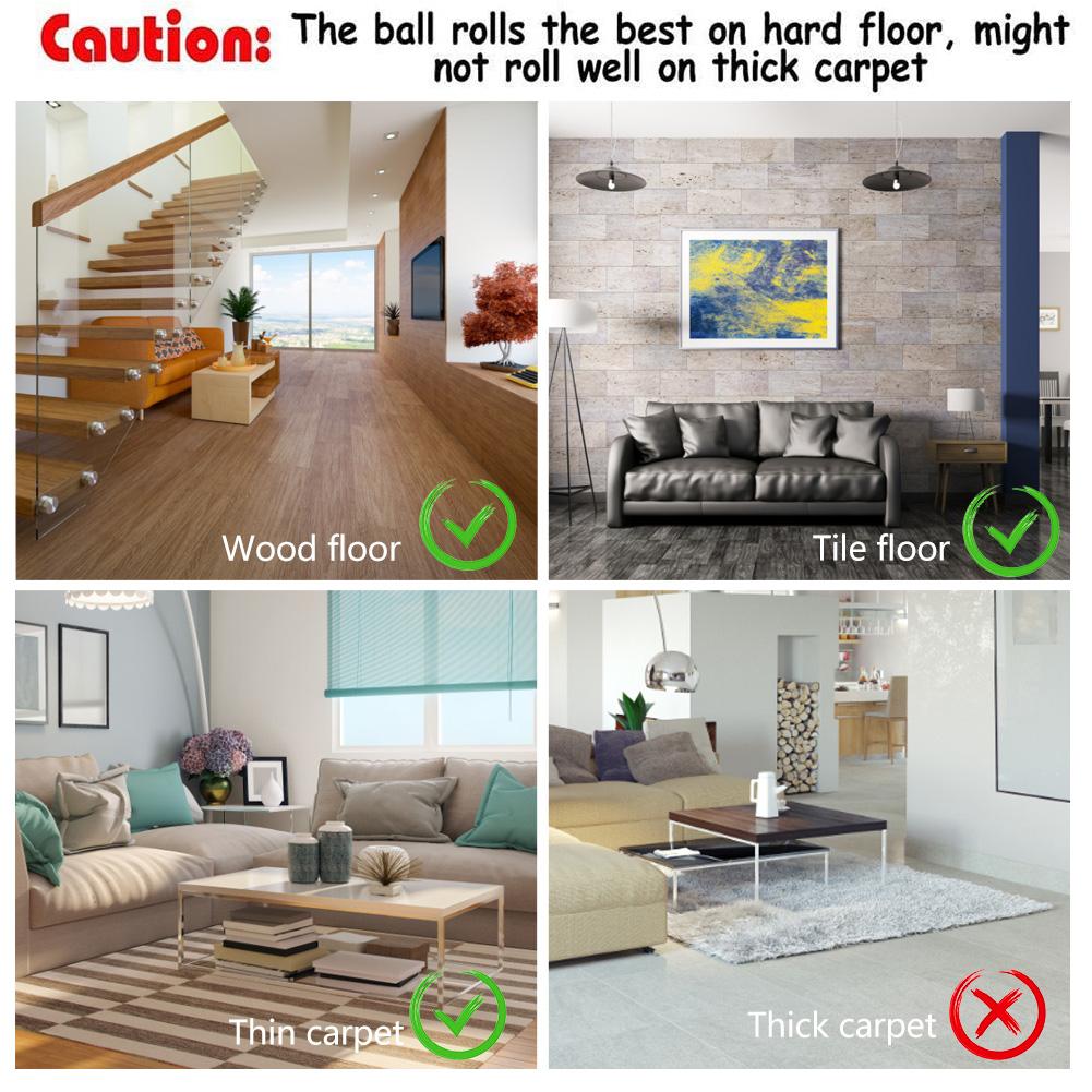 LED Laser Electronic Rolling Pet Funny Cat Toy Ball — product detail