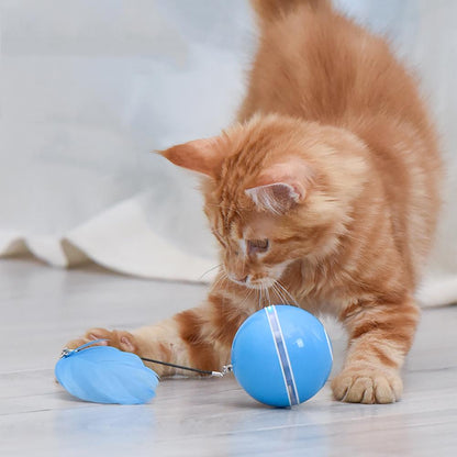 LED Laser Electronic Rolling Pet Funny Cat Toy Ball — product detail