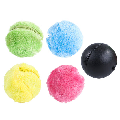 Magic Roller Ball Activation Automatic Ball Dog Cat Interactive Funny Chew Plush Electric Rolling Ball Pet Dog Cat Toy — product detail
