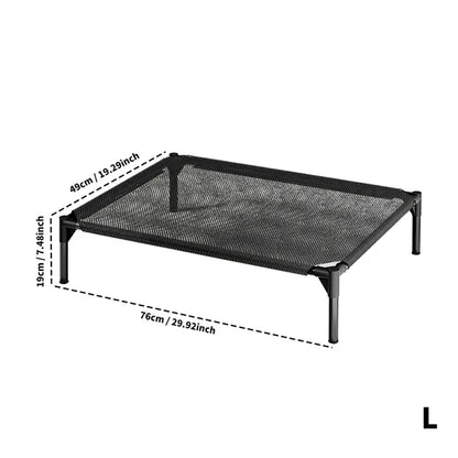 Elevated Mesh Pet Bed — product detail