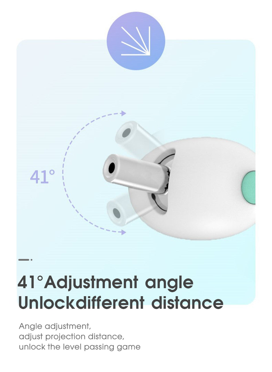 Automatic Cat Toy Smart Laser Teasing Cat Collar Electric USB Charging Kitten Amusing Toys Interactive Training Pet Items — product detail