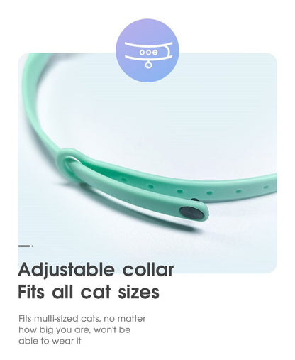 Automatic Cat Toy Smart Laser Teasing Cat Collar Electric USB Charging Kitten Amusing Toys Interactive Training Pet Items — product detail