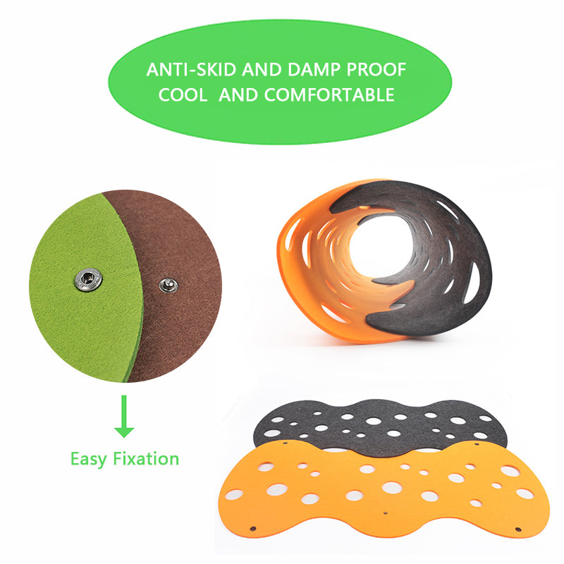 Cat Tunnel Cat Toy Felt Pom Splicing Deformable Kitten Nest Collapsible Tube House Tunnel Interactive Pet Toy Cat Accessories — product detail
