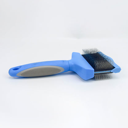 Pet Self Cleaning Hair Brush Cleaning Pets Supplies Cat Double Sided Soft Comb — product detail