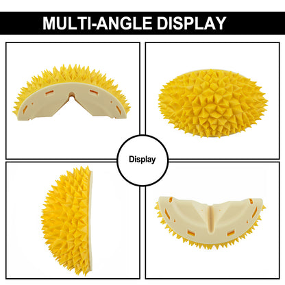 Durian Cat Brush, Dog Cat Self Groomer, Wall Corner Scratcher Massage Combs Durian Shape Molars Eat Slowly Toys Multifunctional Scratch Massager Tool Pets Clean Teeth Healthy Toys — product detail