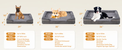 Dog Sofa Bed with Washable Cover — product detail