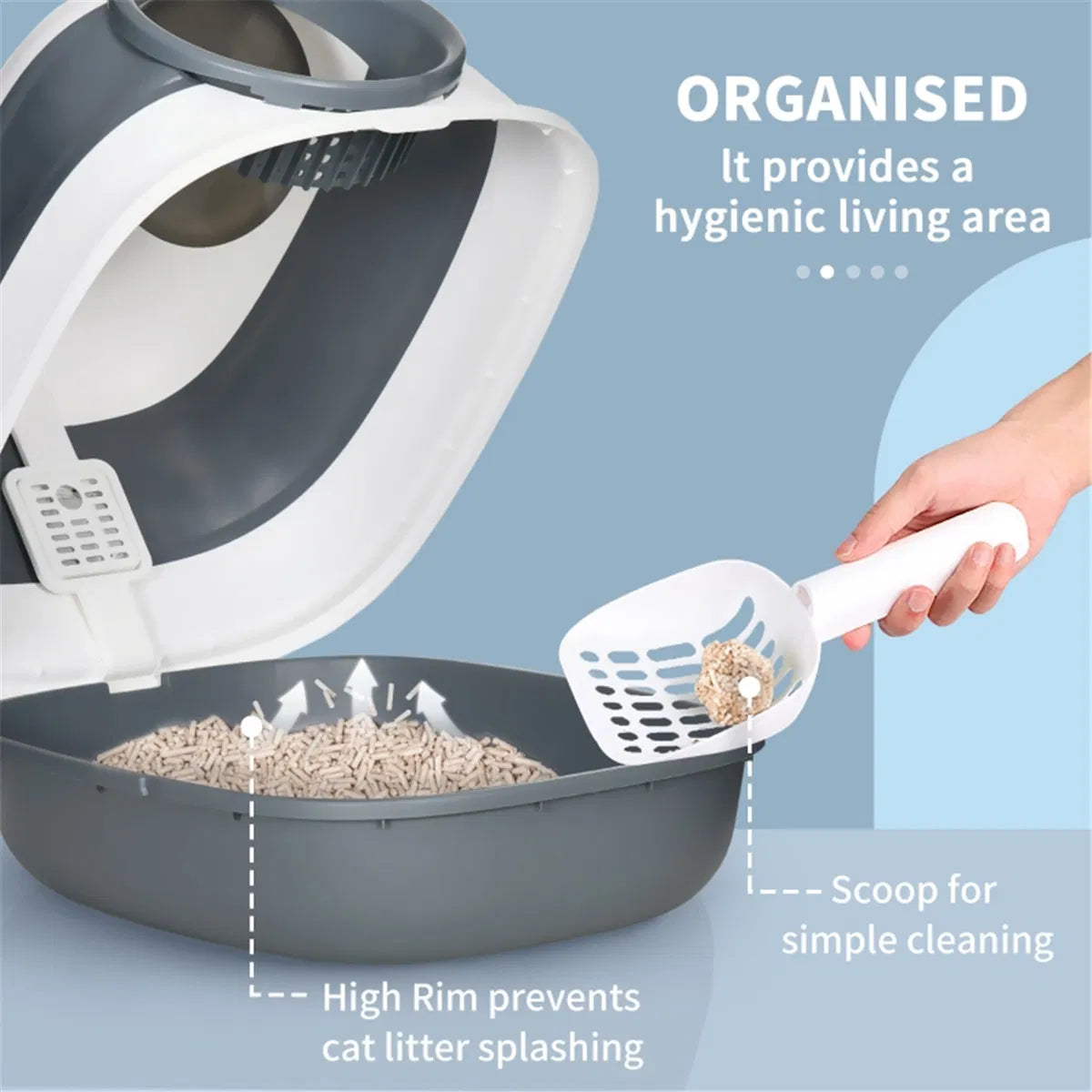 Cat Steps and Climbing Tower — product detail