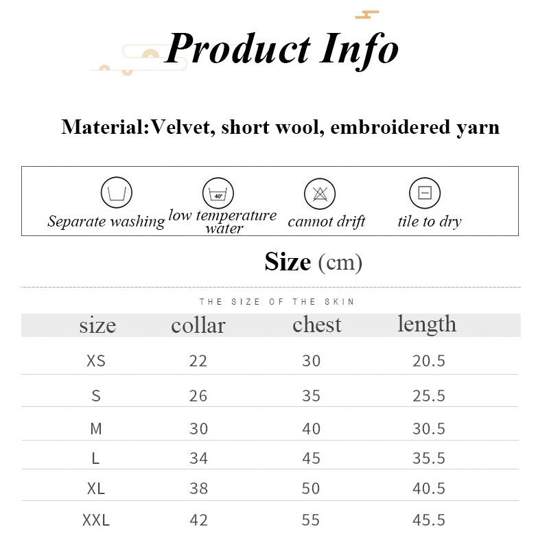 Pet cat clothes — product detail