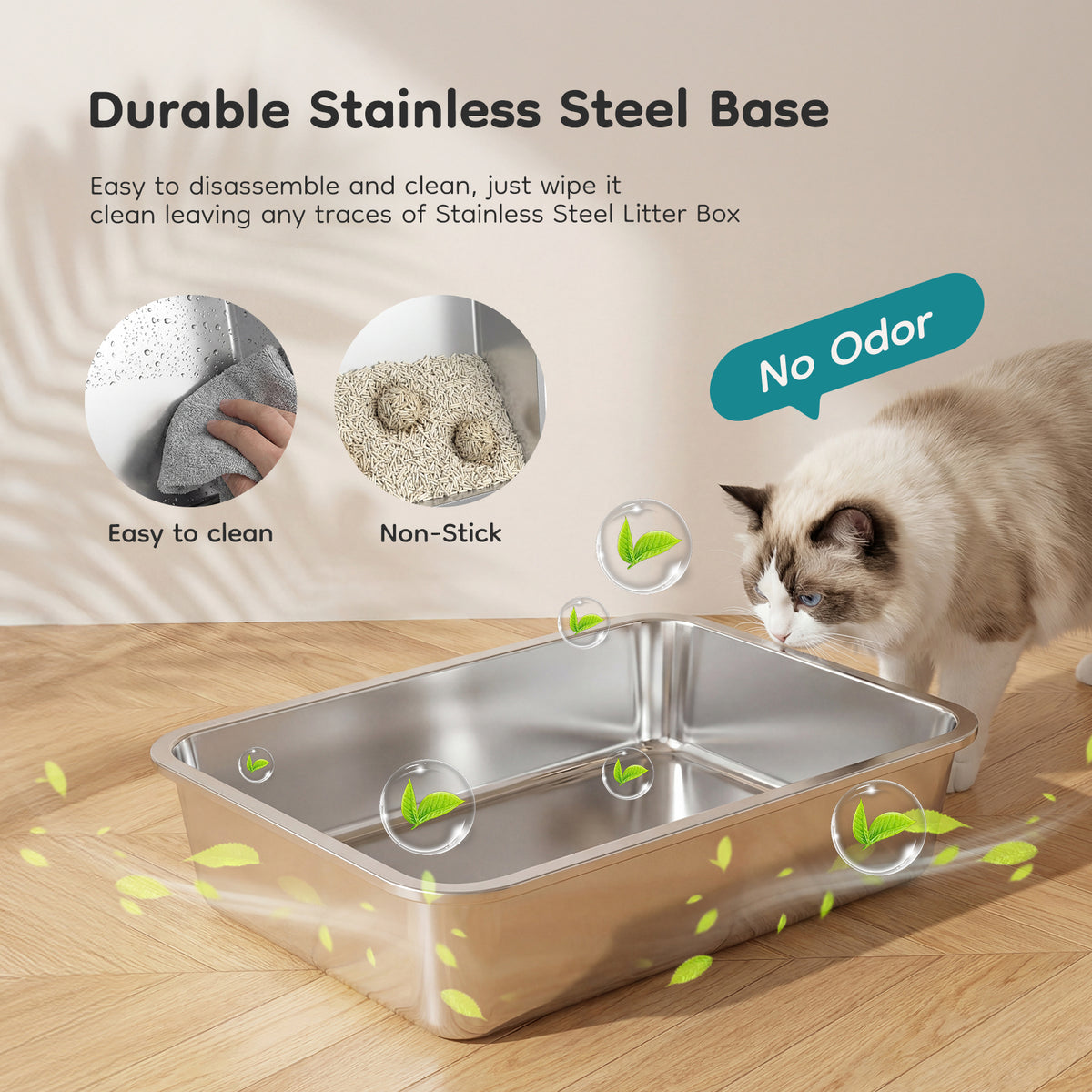 Convertible-Lid Cat Litter Box – supplier product photo