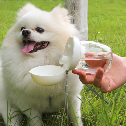 Foldable And Portable Pet Cat And Dog Outdoor Drinking Glass Pet Products — product detail