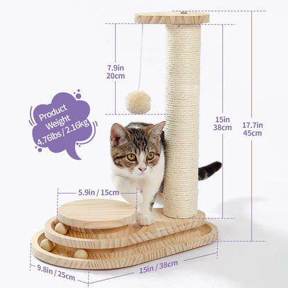 Cat Scratching Board with Ball Track – supplier product photo