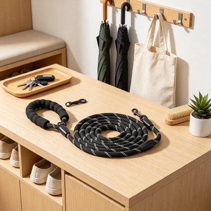 Six-Foot Padded Dog Leash — product detail