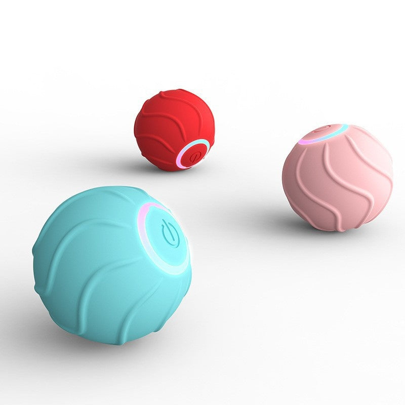 Smart Cat Toys Rolling Ball Pet Cat Owner Interactive Pets Toys Automatic Bouncing Ball USB Self Hi Teasing Kittens Jumping Ball — product detail