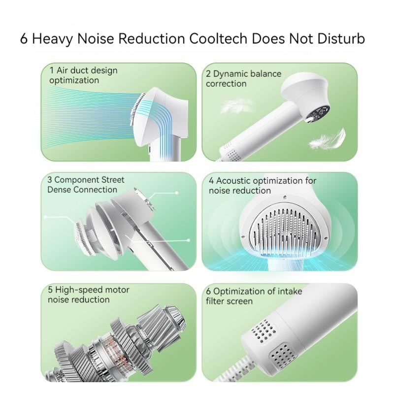 Smart Pet Hair Dryer Dog Golden Retriever Cat Grooming Hairdressing Blow & Comb Silent No Harm Pet Cleaning Supplies Pet Products — product detail