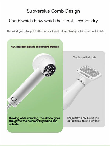 Smart Pet Hair Dryer Dog Golden Retriever Cat Grooming Hairdressing Blow & Comb Silent No Harm Pet Cleaning Supplies Pet Products — product detail