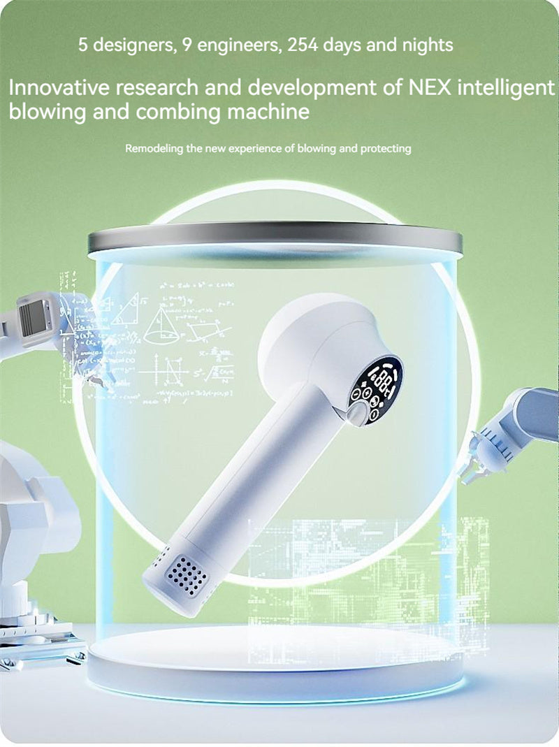 Smart Pet Hair Dryer Dog Golden Retriever Cat Grooming Hairdressing Blow & Comb Silent No Harm Pet Cleaning Supplies Pet Products — product detail