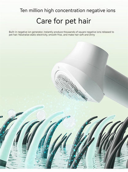 Smart Pet Hair Dryer Dog Golden Retriever Cat Grooming Hairdressing Blow & Comb Silent No Harm Pet Cleaning Supplies Pet Products — product detail
