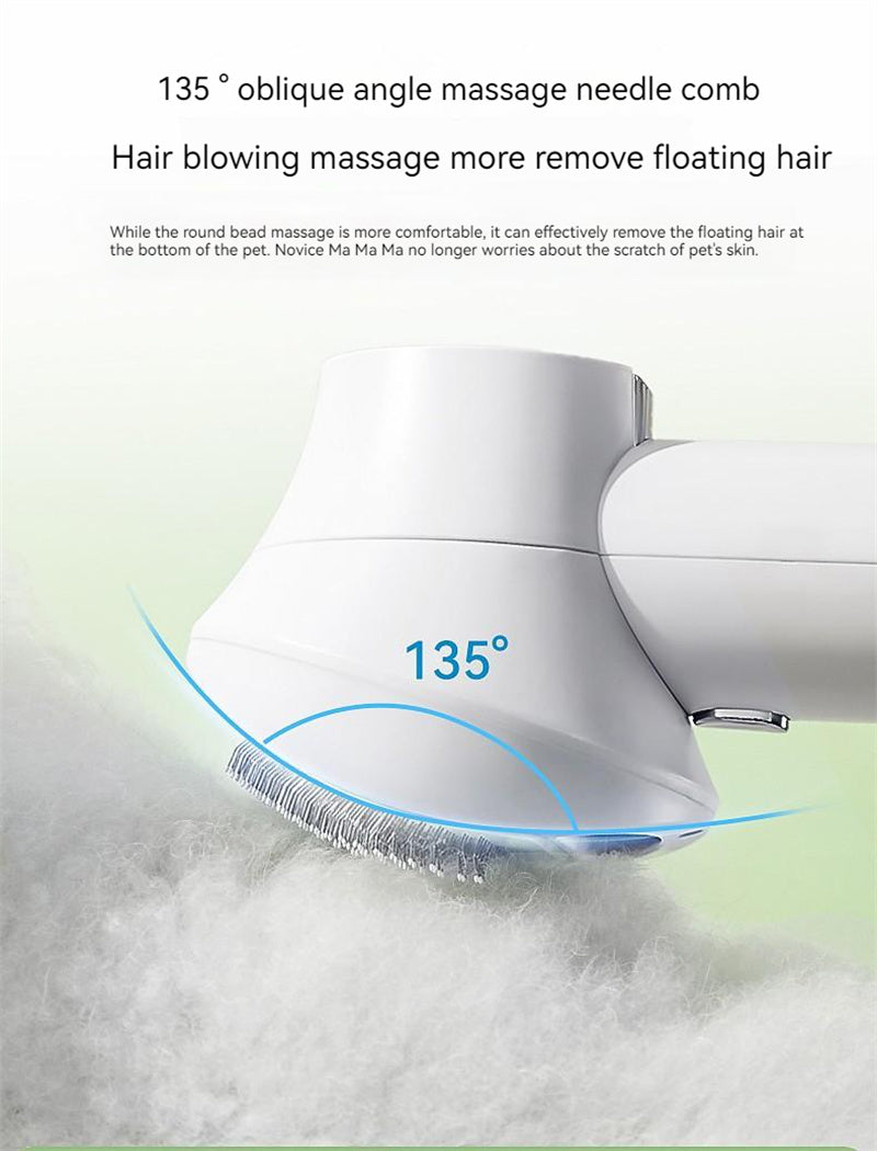 Smart Pet Hair Dryer Dog Golden Retriever Cat Grooming Hairdressing Blow & Comb Silent No Harm Pet Cleaning Supplies Pet Products — product detail