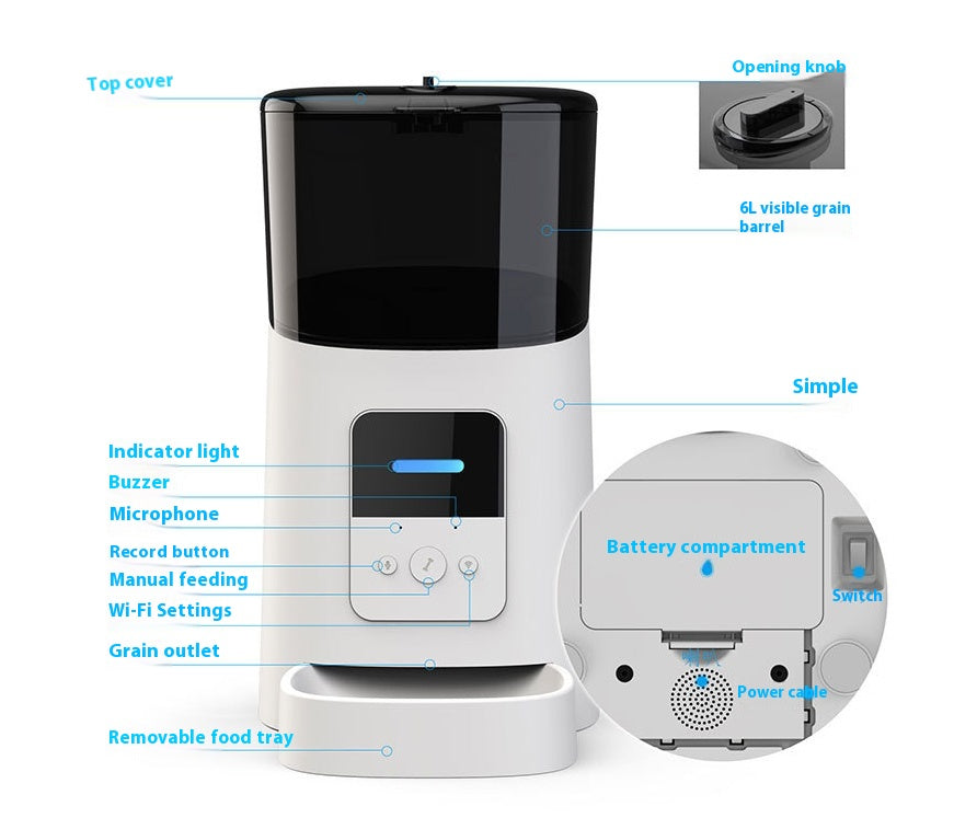 Pet feeder automatic — product detail