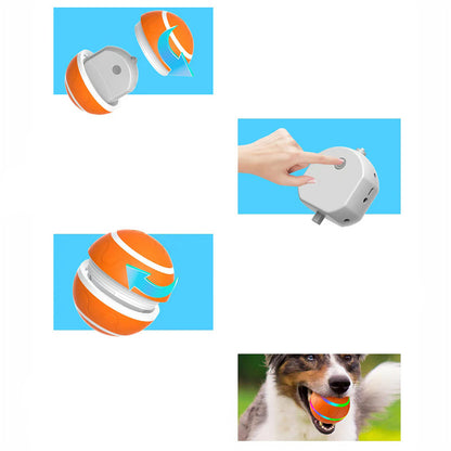 Pet New Cat Wicked Ball Toy Intelligent Ball USB Cat Toys Self Rotating Ball Automatic Rotation Ball — product detail