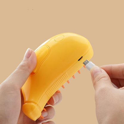 3 In 1 Pet Steam Brush Cat Dog Cleaning Steamy Spray Massage Beauty Comb Hair Removal Grooming Supplies Pets Accessories — product detail