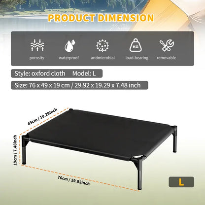 Elevated Mesh Pet Bed — product detail