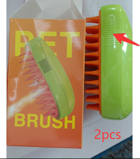 3 In 1 Cat Steam Brush Steamy Dog Brush Electric Spray Cat Hair Brushes For Massage Pet Grooming Comb Hair Removal Combs — product detail