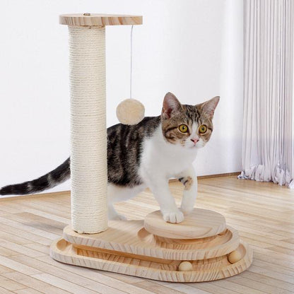 Cat Scratching Board with Ball Track – supplier product photo