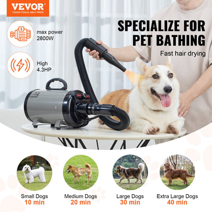 Adjustable Pet Grooming Dryer – supplier product photo
